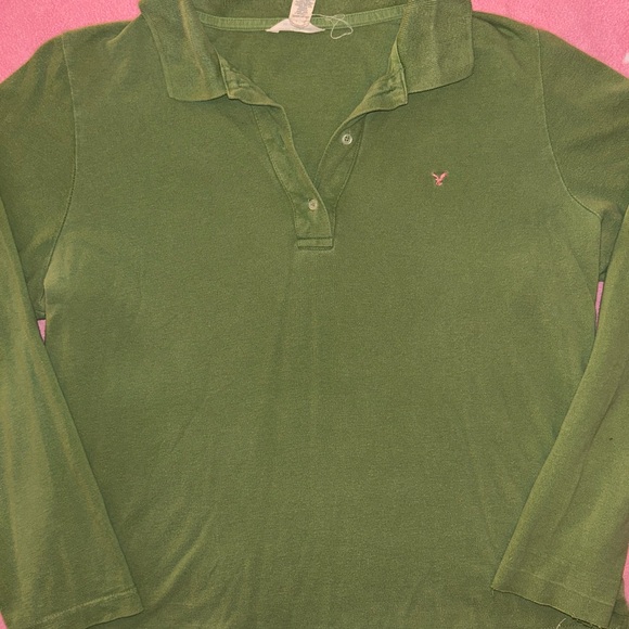 American Eagle Outfitters Tops Rare American Eagle Green And Pink